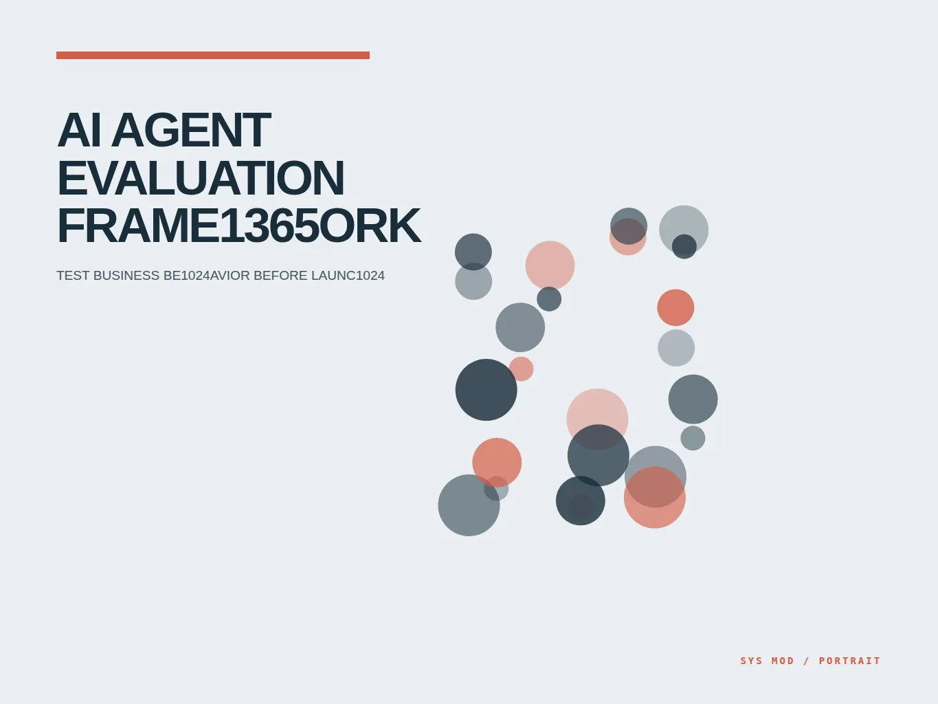 Abstract data portrait built from AI agent evaluation fixtures, policy checks, tool-use assertions, escalation, and recovery outcomes