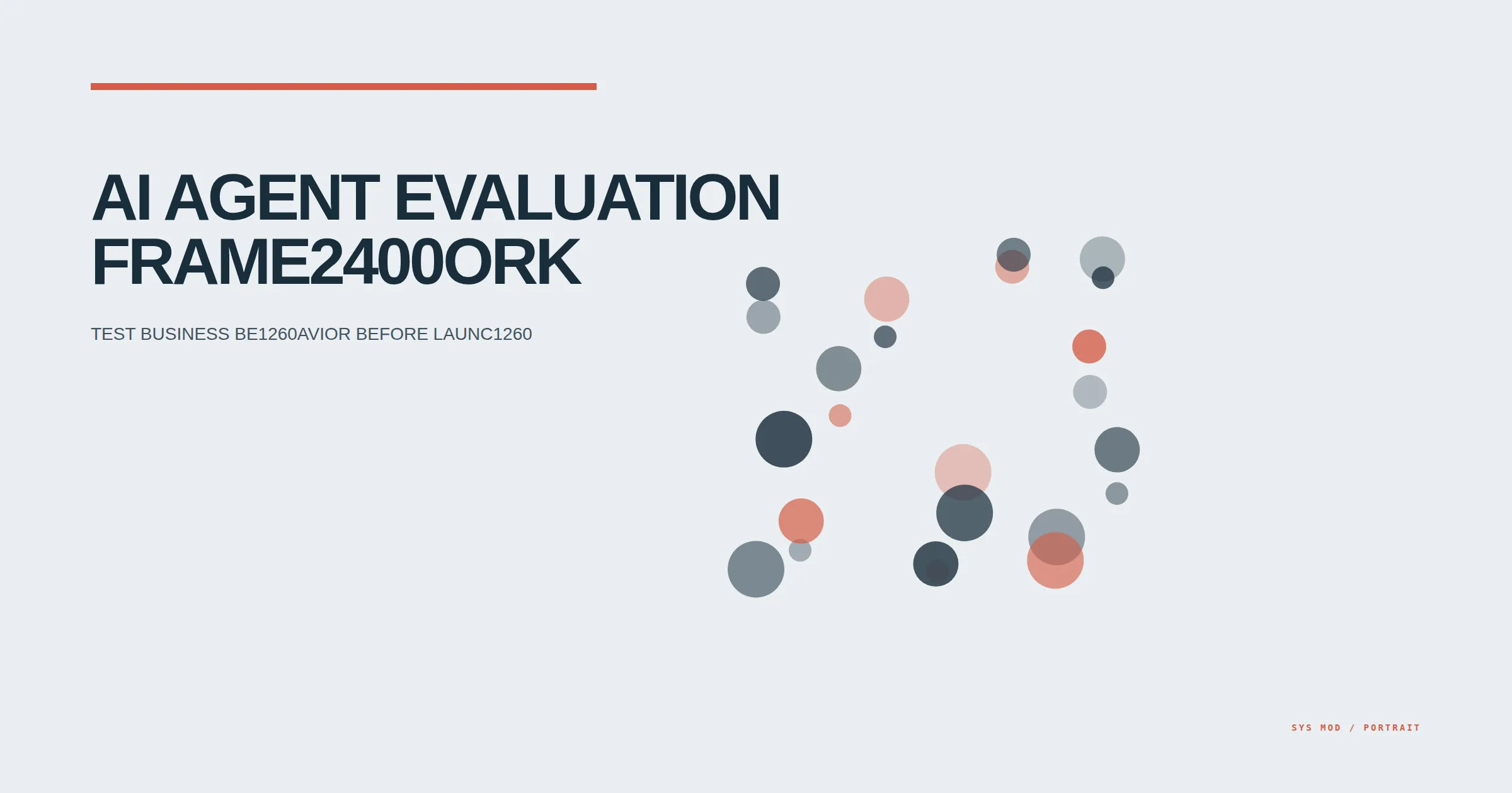 Abstract data portrait built from AI agent evaluation fixtures, policy checks, tool-use assertions, escalation, and recovery outcomes