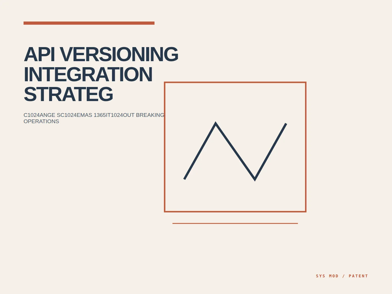 Vintage patent plate illustrating API version compatibility, field ownership, contract tests, migration windows, and retirement markers