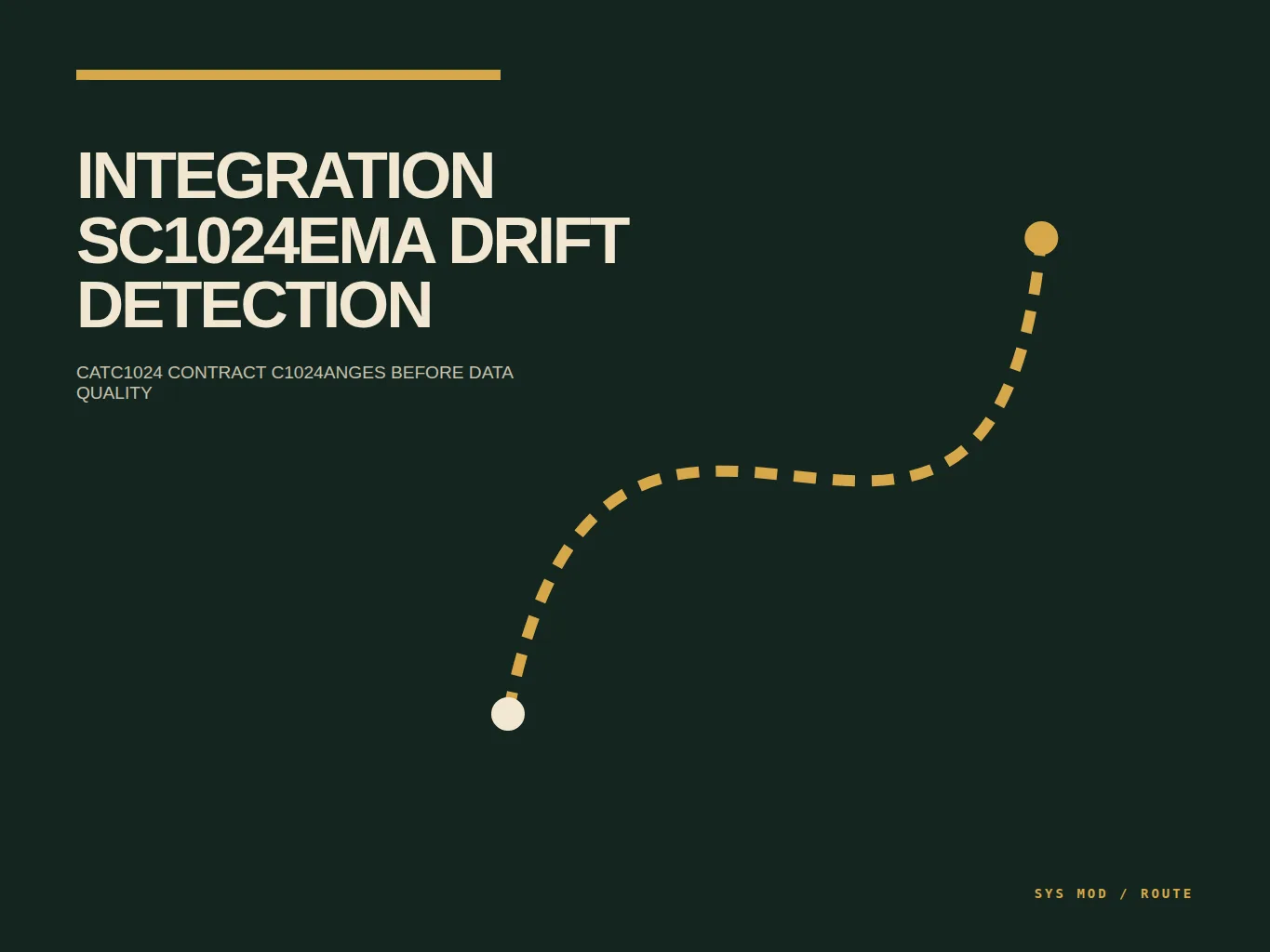 Cartographic route map showing schema drift moving from a provider contract to downstream systems