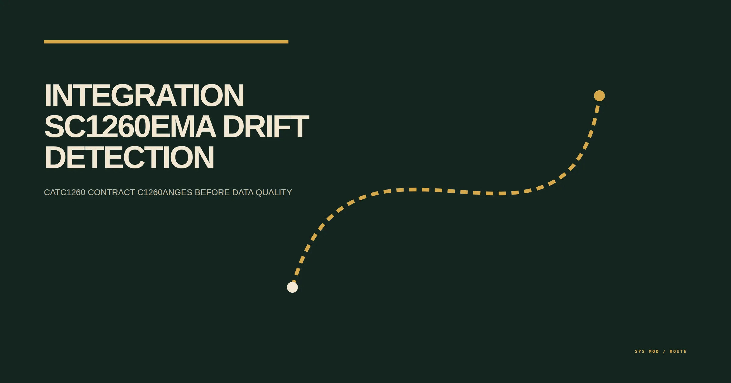 Cartographic route map showing schema drift moving from a provider contract to downstream systems